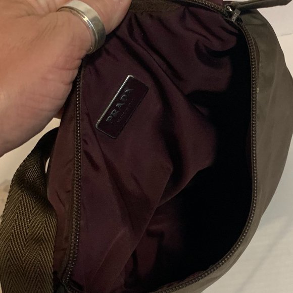 PRADA Very Rare Unisex Versatile Single One Shoulder Strap Nylon Backpack - Picture 4 of 9